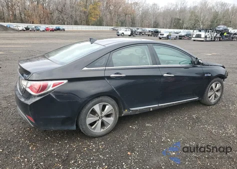 2012 Hyundai Sonata Hybrid из США, поврежденный, VIN KMHEC4A47CA045954